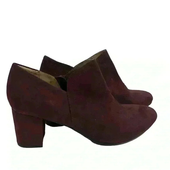 Burgundy Naturalizer  Women's Misha Bordo Shoe Booties Size 9 Sexy Boots used - Picture 2 of 5
